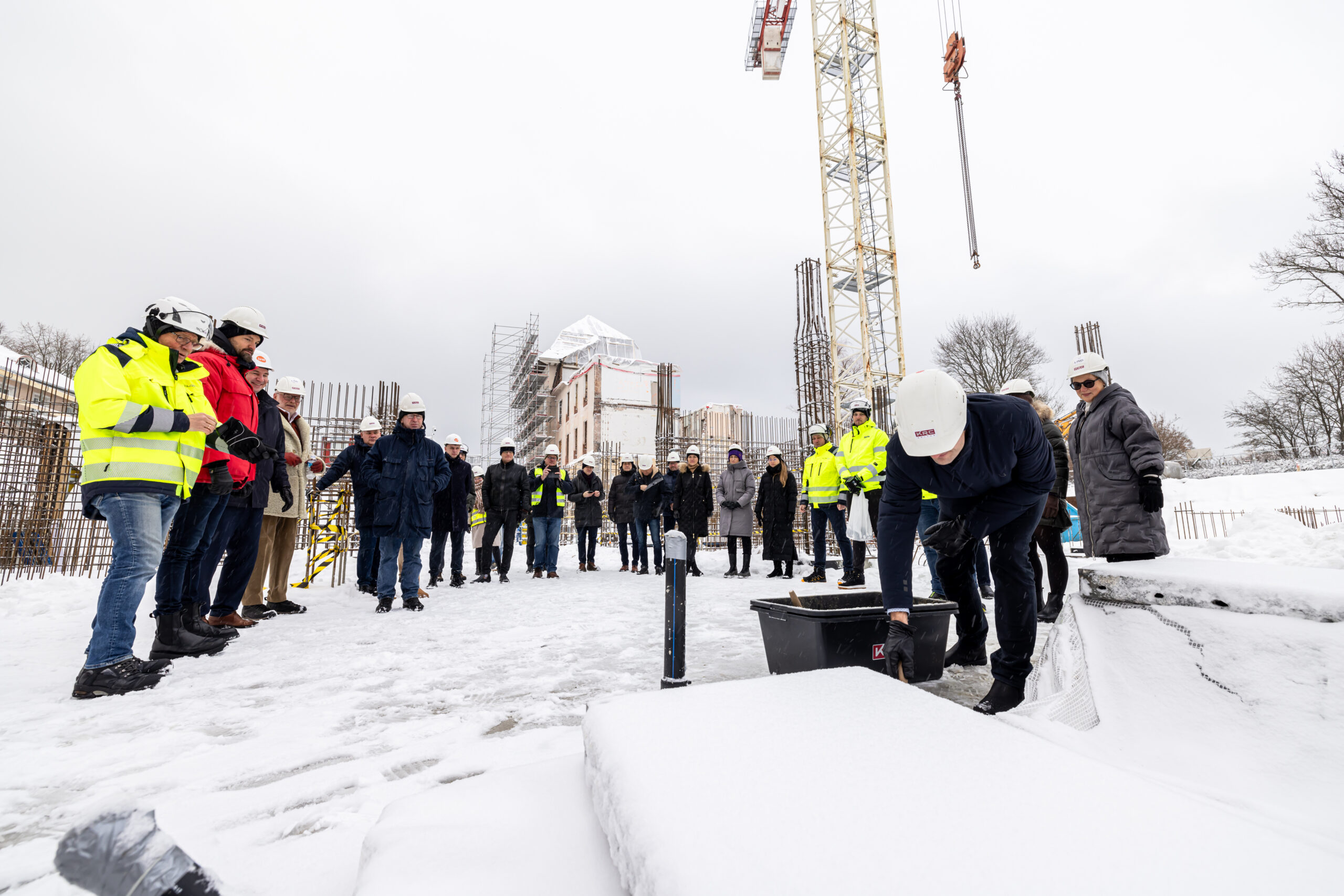 FOTOGALERII: Laferme kompleks Pirita tee ääres sai nurgakivi