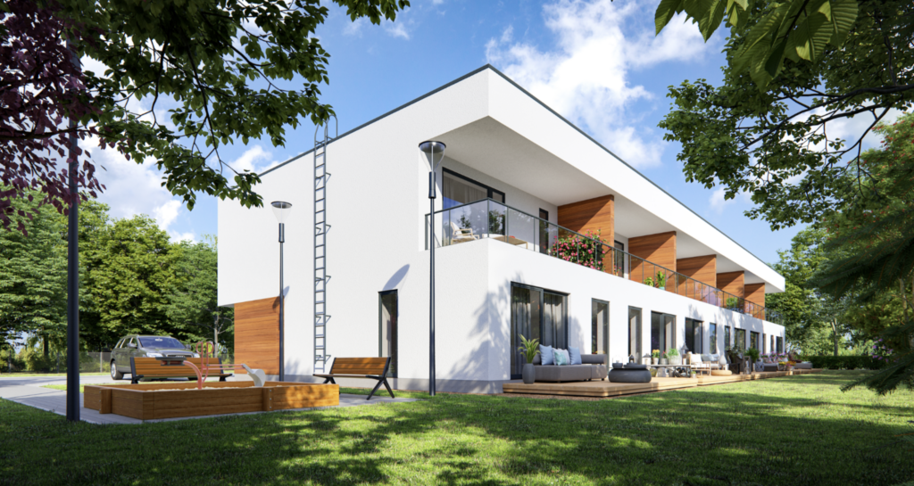 LVM Kinnisvara pani Kristiines nurgakivi Tüve tänava ridaelamule