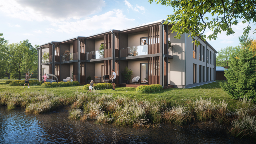 Raplasse ehitatakse teine A-klassi kortermaja