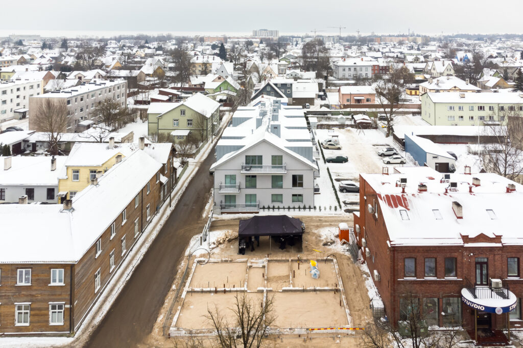 Valmib Liiva kodude kvartali viimane maja